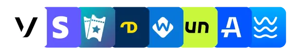Logotipos de softwares alojados en elige tu software